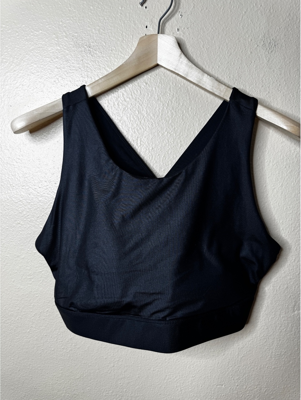 Fabletics Women’s XXL/1X Black Cross Back Sports Bra Wide Strap